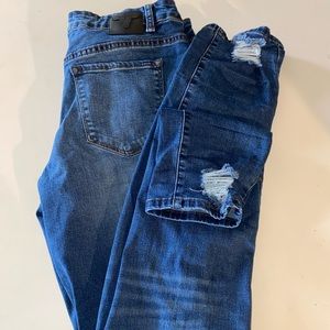 L&B Distressed Boyfriend Skinny’s